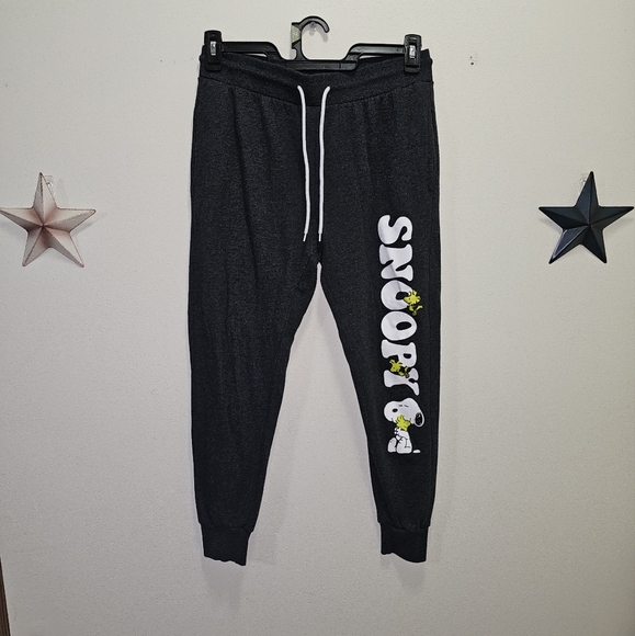 Peanuts Brand Sweatpants Joggers, Size M Junior - Picture 1 of 5